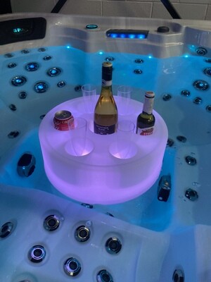 LED Floating Spa Bar