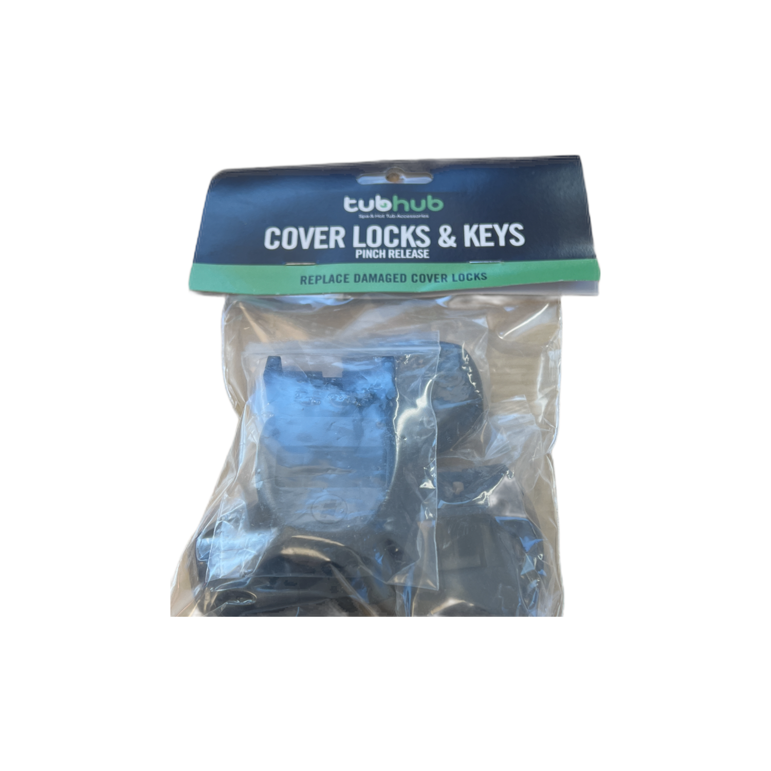 Cover Lock & Keys - pinch Release