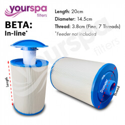 BETA FILTER  - In Line (SC718)