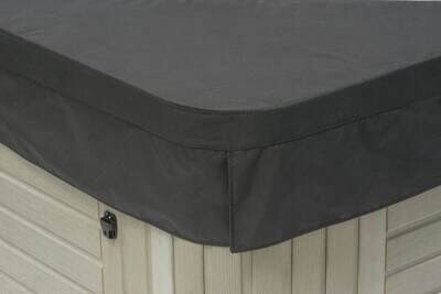Black WeatherShield Hot Tub Cover - 211cm or 234cm