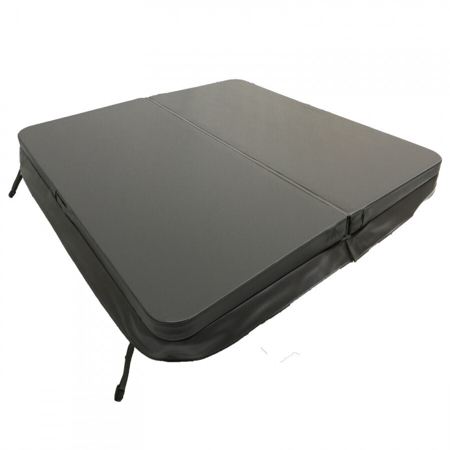 200cm Vinyl Hot Tub Cover - Grey (Platinum Spas)