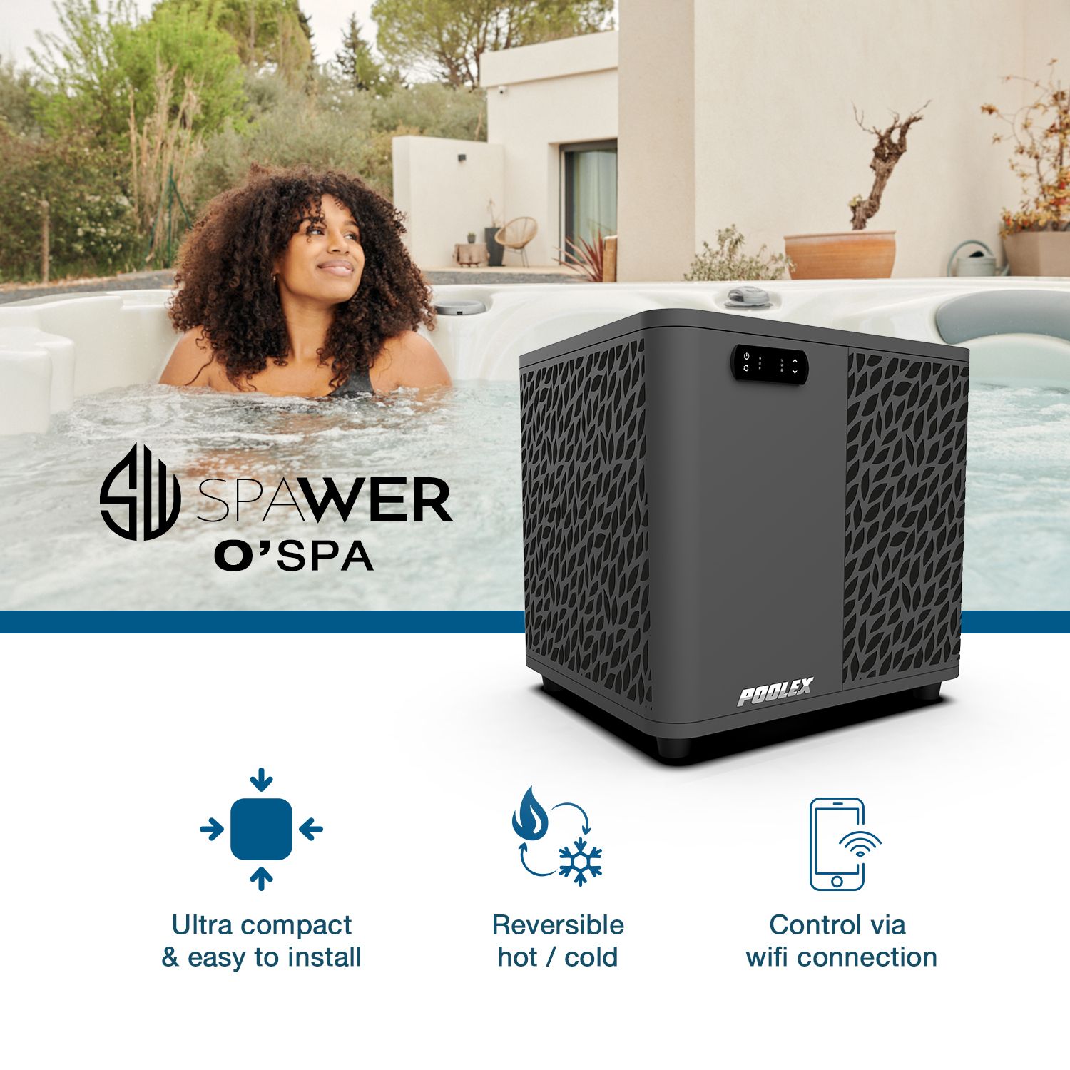 Spawer O-Spa Air Source Heat Pump 5.5KW &amp; 7KW