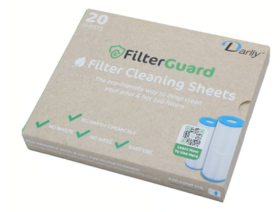FilterGuard Filter Cleaning Sheets - 20 pack