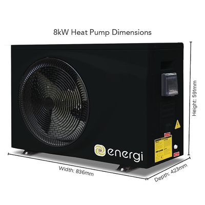 8kW Air Source Heat Pump