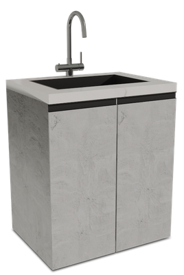 Large Sink with Cabinet