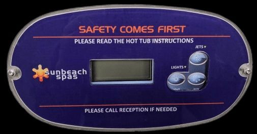 Sunbeach Spas SpaSafe TP500S Control Panel Cover