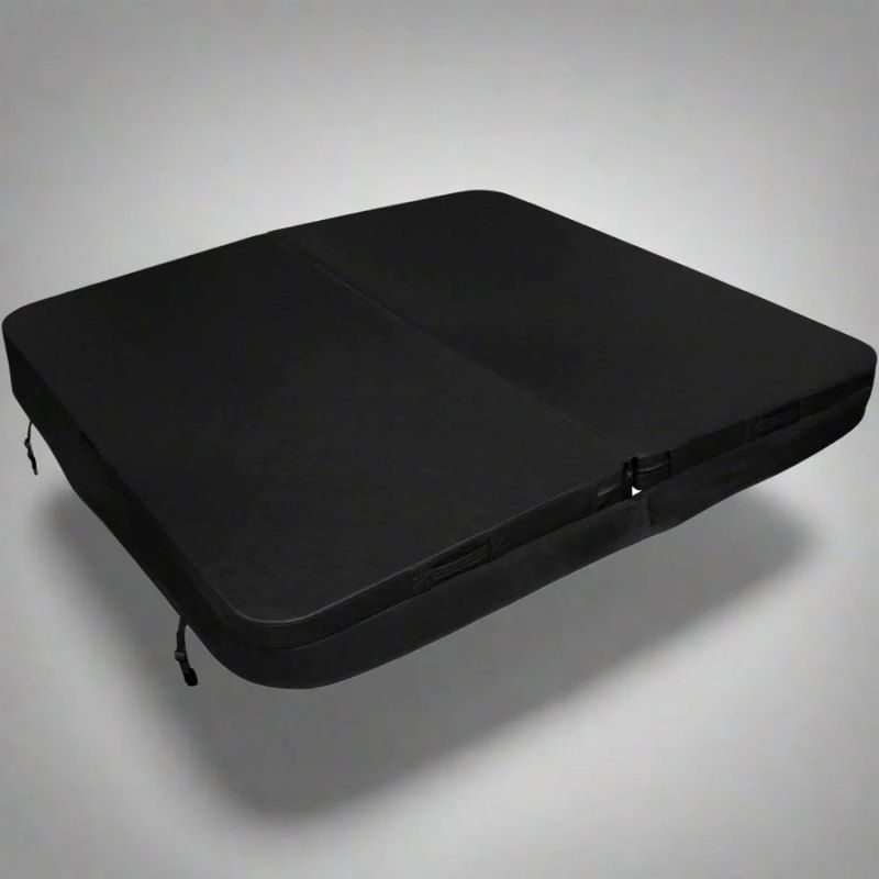 223cm Hot Tub Cover - Black Fabric (Platinum Spas Barcelona, Tokyo)