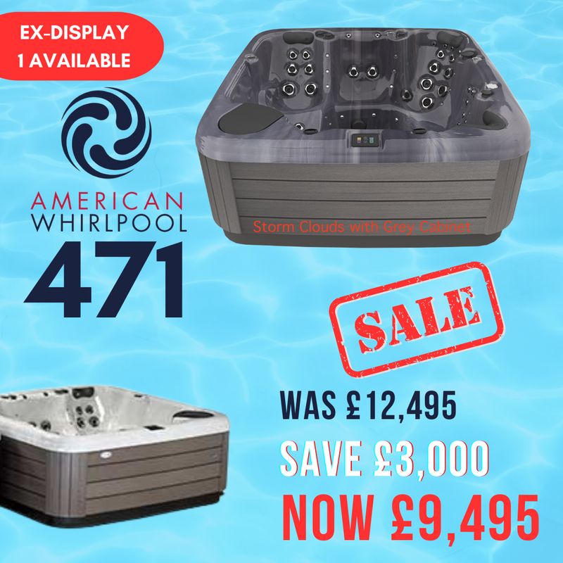 EX-DISPLAY - American Whirlpool 471 Storm Cloud & Grey cabinet - SAVE £3,000