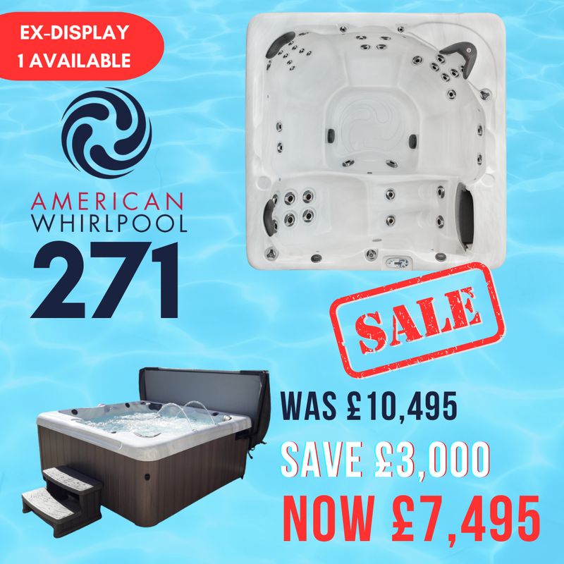 EX-DISPLAY - American Whirlpool 271 - Glacier Mountain with Grey Cabinet ***SAVE £2,000***