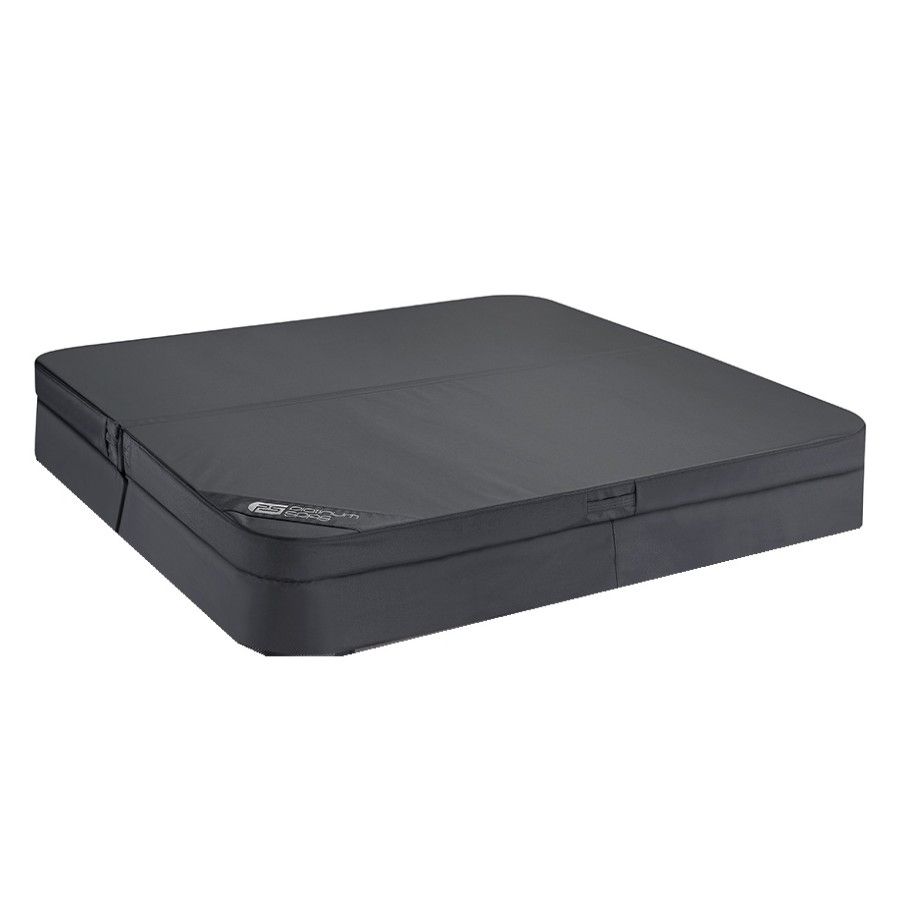 210cm Hot Tub Cover - Black Fabric (Platinum Spas Infinity)