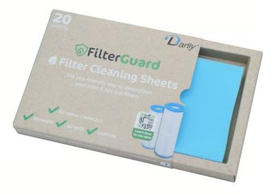 FilterGuard Filter Cleaning Sheets - 20 pack