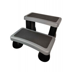Compact 2 tier steps