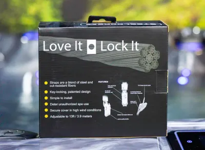 SteelCore Spa Security Straps