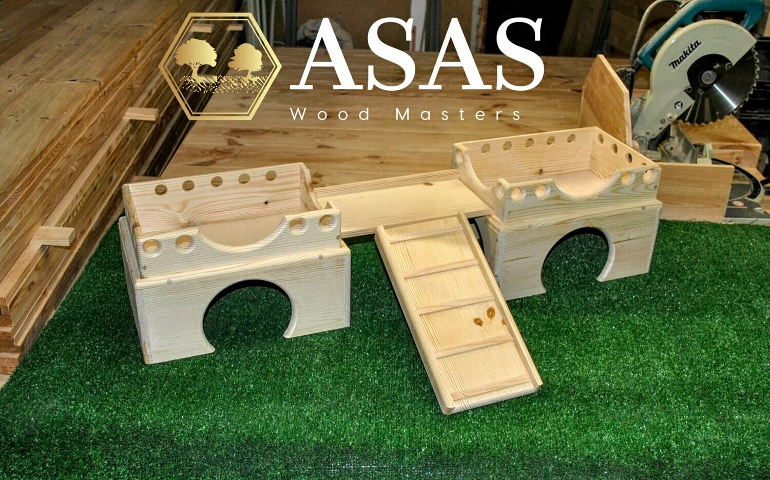 guinea pig castle house