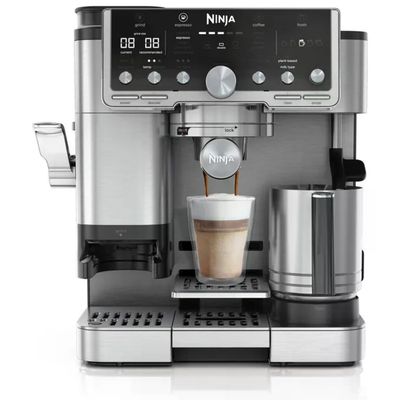 NINJA NINJ ES701EU Macchina da Caffe' Automatica-Manuale ES701EU 2 Litri Nero Acciaio
