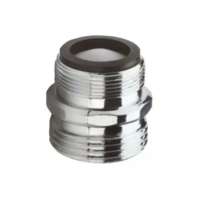 Aquatech 104B Adattatore Rubinetto con Aeratore Filettatura M24x3-4'' Ottone colore Cromato