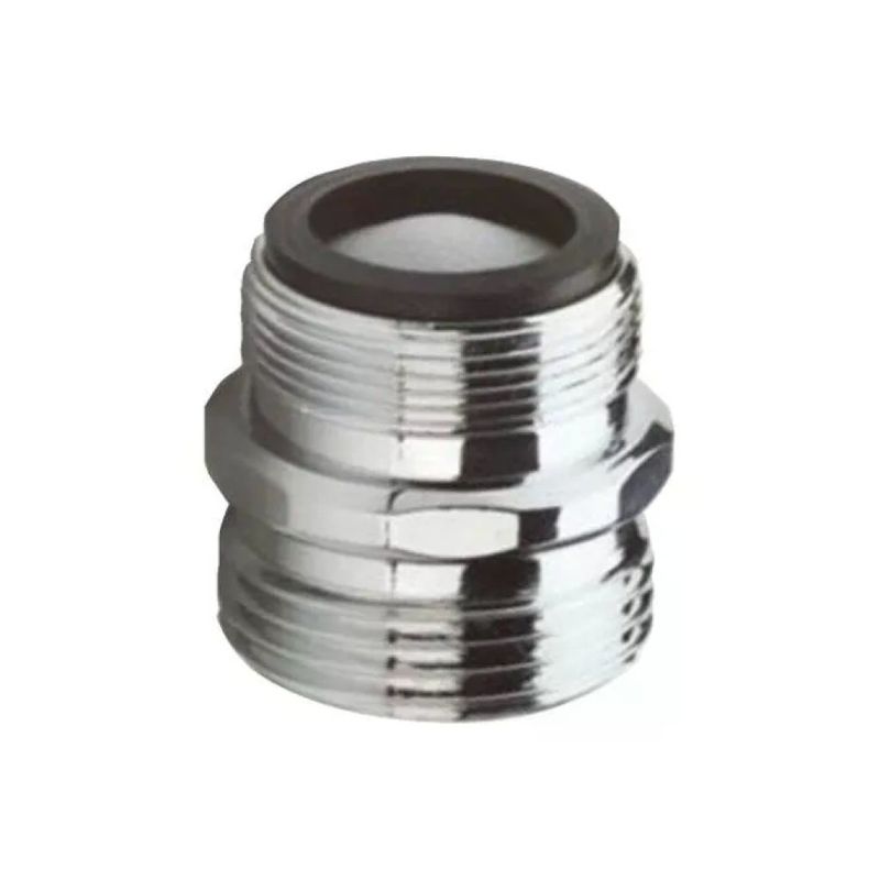 Aquatech 104B Adattatore Rubinetto con Aeratore Filettatura M24x3-4'' Ottone colore Cromato