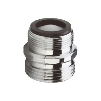 Aquatech 104B Adattatore per Rubinetto con Aeratore M24 x 3/4 Aquatech 104B Adattatore per Rubinetto con Aeratore M24 x 3/4" in Ottone Cromato