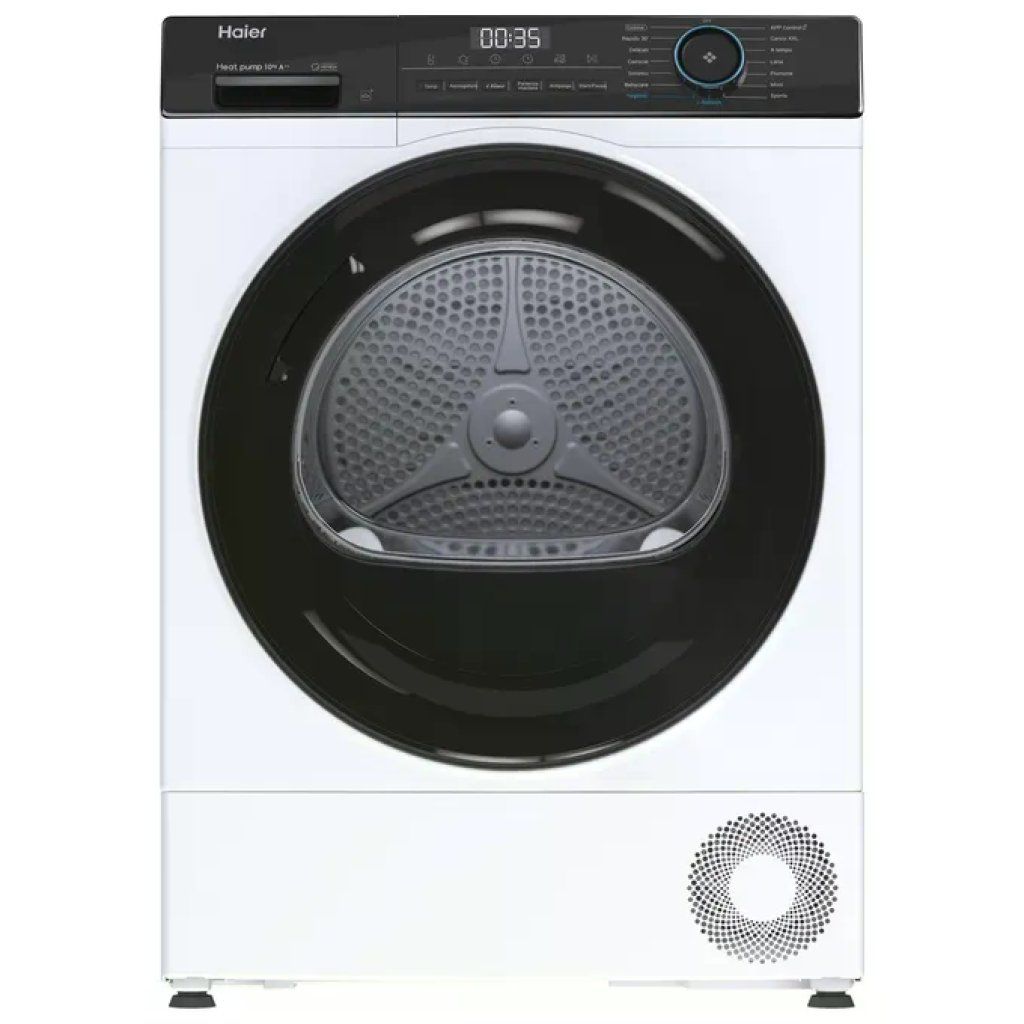 Haier HD100-A2939E-IT asciugatrice Libera installazione Caricamento frontale 10 kg A++ Nero, Bianco Haier HD100-A2939E-IT asciugatrice Libera installazione Caricamento frontale 10 kg A++ Nero, Bianco