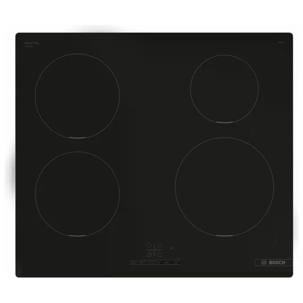 Bosch PUE611BB5E Serie 4 Piano cottura a induzione 60 cm 4 zone 4600 W colore Nero Bosch PUE611BB5E Serie 4 Piano cottura a induzione 60 cm 4 zone 4600 W colore Nero