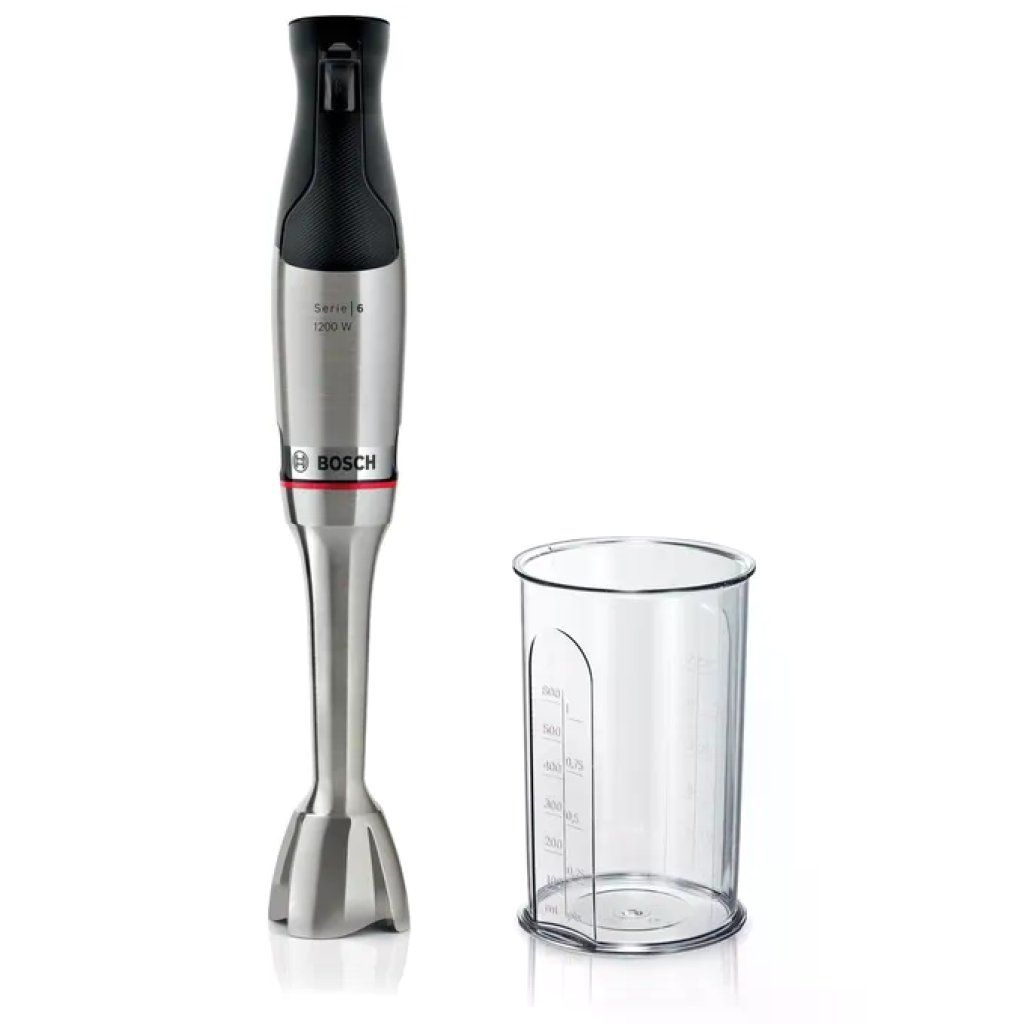 Bosch MSM6M810 Serie 6 ErgoMaster Frullatore a Immersione 1200 W QuattroBlade Pro Controllo Dinamico