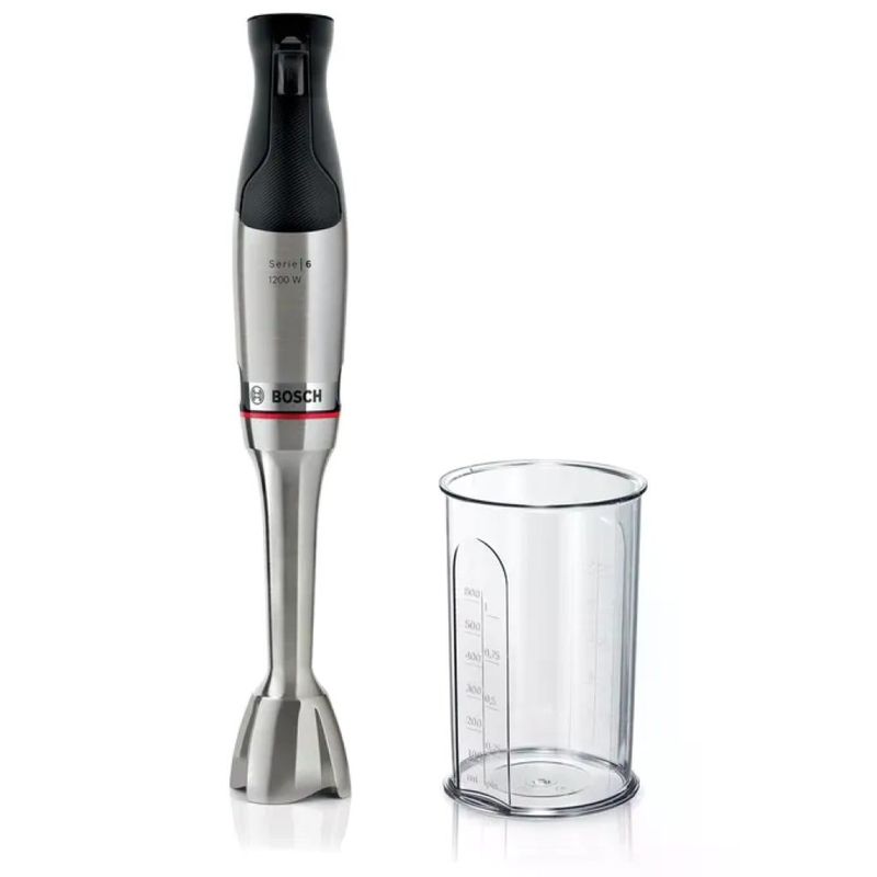 Bosch MSM6M810 Serie 6 ErgoMaster Frullatore a Immersione 1200 W QuattroBlade Pro Controllo Dinamico