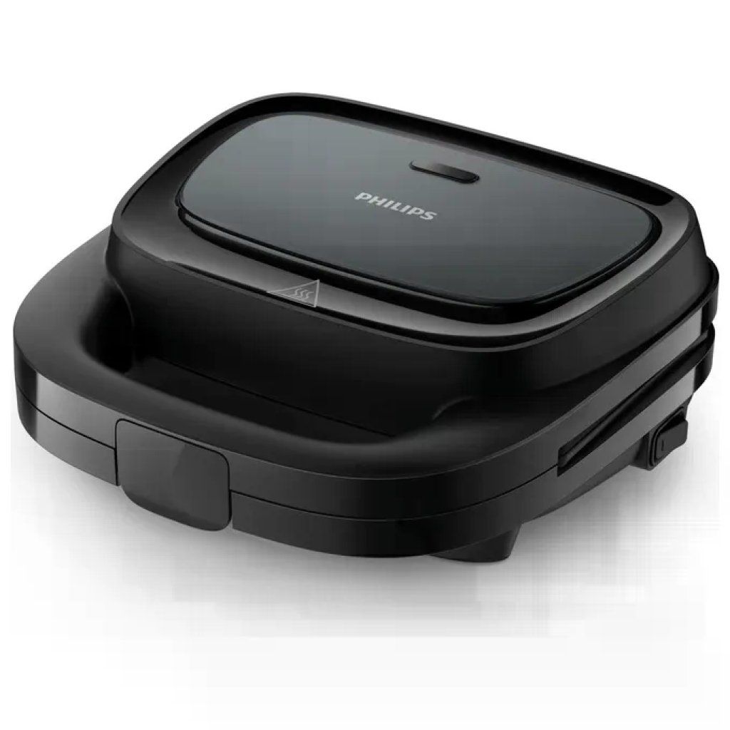 Philips HD2330-90 Serie 3000 Tostapane per Panini e Toast 750W piastra antiaderente colore Nero Philips HD2330-90 Serie 3000 Tostapane per Panini e Toast 750W piastra antiaderente colore Nero