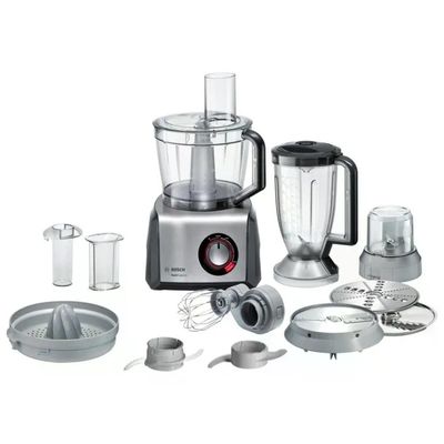 Bosch MC812M844 MultiTalent 8 Robot da Cucina Multifunzione 1250 W 3,9 L colore Alluminio