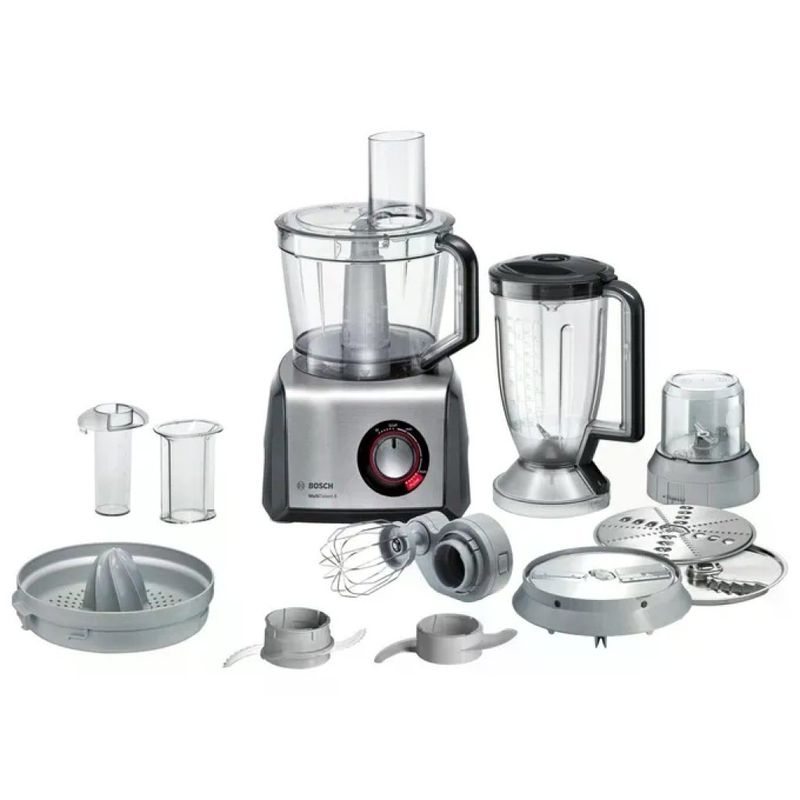 Bosch MC812M844 MultiTalent 8 Robot da Cucina Multifunzione 1250 W 3,9 L colore Alluminio
