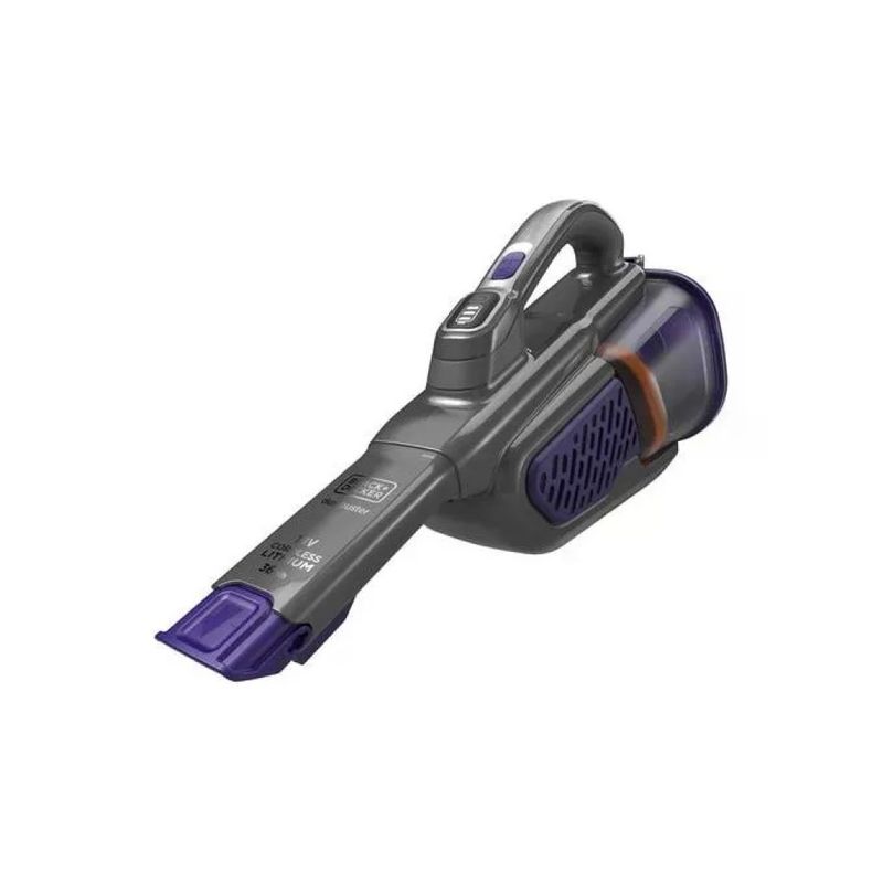 BLACK+DECKER BHHV520BFP Aspirapolvere Portatile 18 V Nero e Viola BLACK+DECKER BHHV520BFP Aspirapolvere Portatile 18 V Nero e Viola