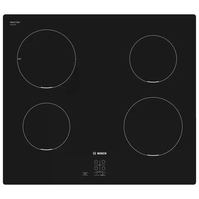 Bosch PUG611AA5E Serie 2 Piano cottura a induzione 60 cm 4 zone PowerBoost Touch colore Nero Bosch PUG611AA5E Serie 2 Piano cottura a induzione 60 cm 4 zone PowerBoost Touch colore Nero