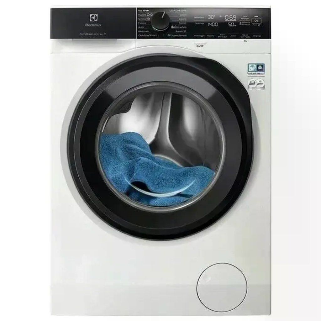 Electrolux EW7F49GY Serie 700 Lavatrice Frontale 9 Kg 1400 rpm Classe A SteamCare Wi-Fi (85x60x64 cm