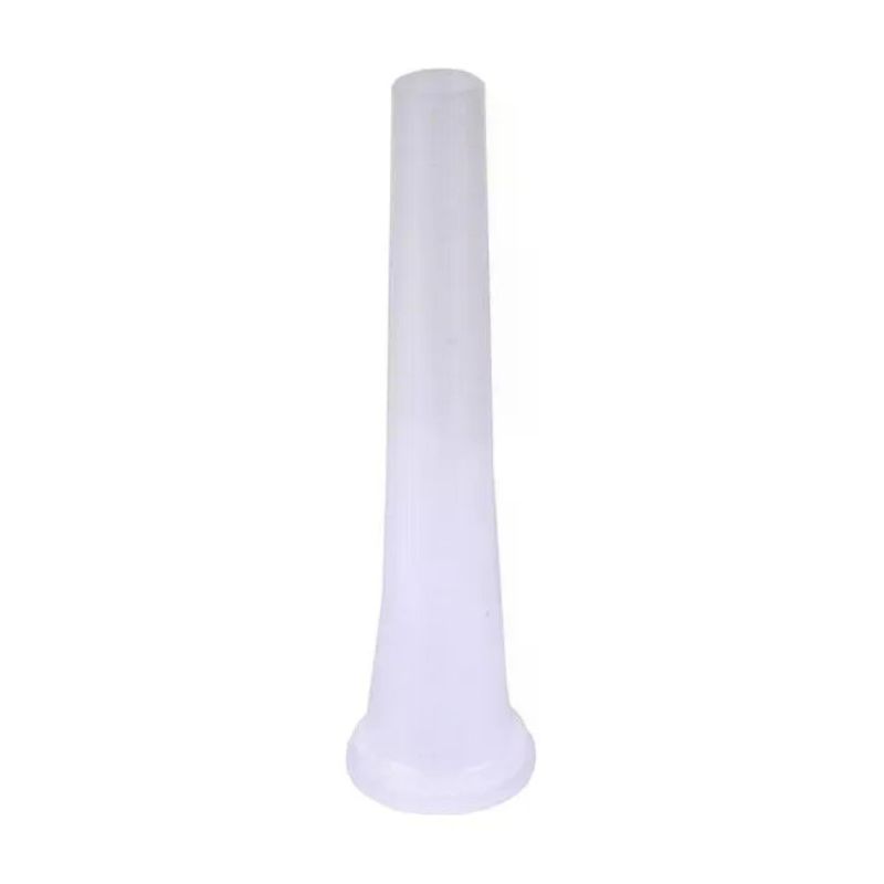 Tre Spade Imbuto per Insaccatrici 5 Kg e 7 Kg Diametro 10 mm Plastica Uso Alimentare colore Bianco Tre Spade Imbuto per Insaccatrici 5 Kg e 7 Kg Diametro 10 mm Plastica Uso Alimentare colore Bianco