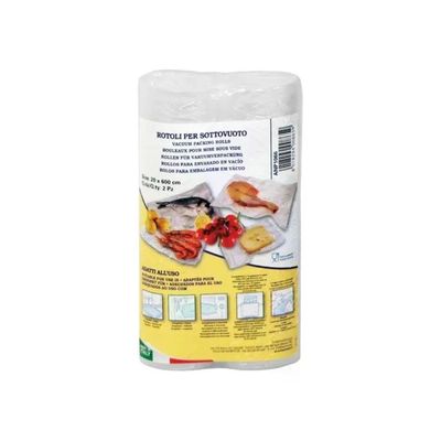 Magic Vac ANP1066 Rotoli Sottovuoto per Alimenti Goffrati 20 cm x 6 m Senza BPA Adatti Cottura e