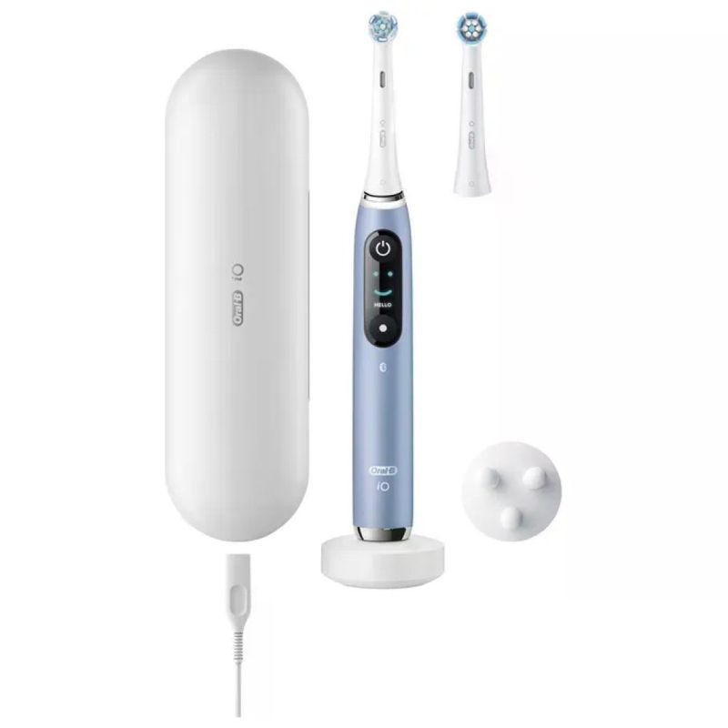 Oral-B 80837837 Spazzolino Elettrico Adulto Blu Bianco 2 Testine Oral-B 80837837 Spazzolino Elettrico Adulto Blu Bianco 2 Testine