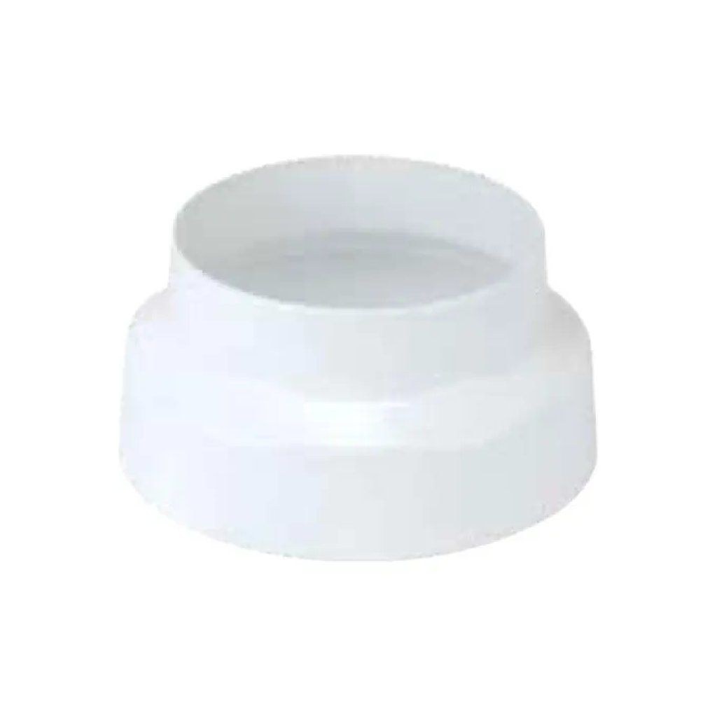 SAVE FUMISTERIA Riduzione smaltata bianca SAVE Fumisteria 15/14 cm SAVE FUMISTERIA Riduzione smaltata bianca SAVE Fumisteria 15/14 cm