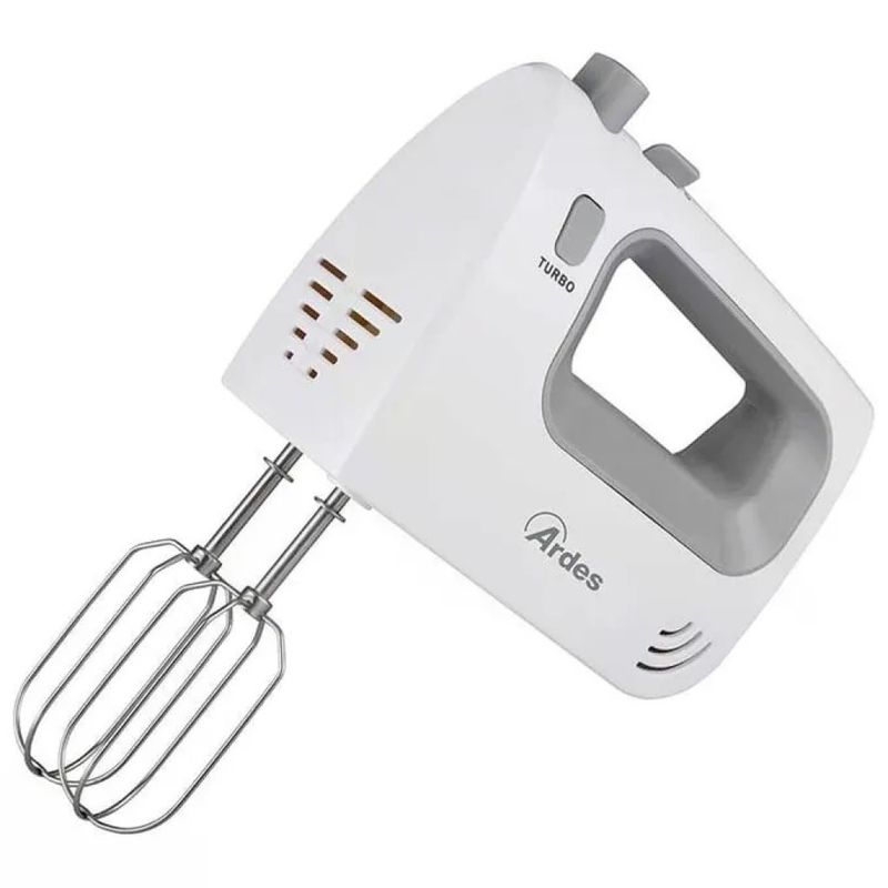 Ardes ARSBAT01 Spinny Sbattitore Elettrico 5 Velocita' Turbo 300 W 2 Fruste 2 Ganci in Acciaio Inox