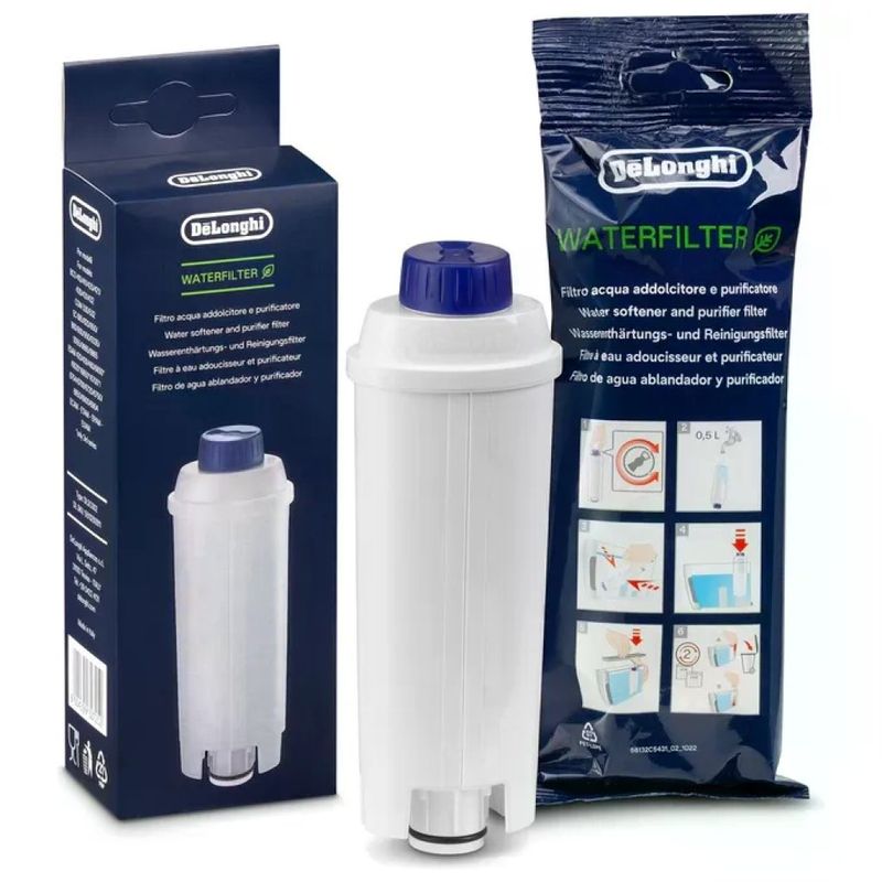 DELONGHI De'Longhi DLSC002 Filtro Acqua Addolcitore Purificatore per Macchine da Caffe' ECAM ESAM ETAM DELONGHI De'Longhi DLSC002 Filtro Acqua Addolcitore Purificatore per Macchine da Caffe' ECAM ESAM ETAM