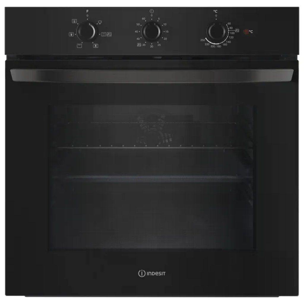 Indesit IO 235H B Forno da incasso Elettrico Multifunzione 66 L Classe A 6 Funzioni Pulizia Idrolitica