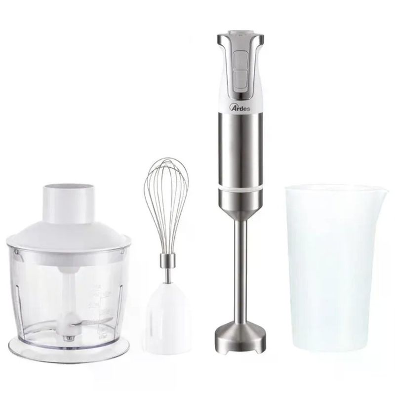 ARDES Trinity ARSET01 Frullatore a Immersione 1000 W con Tritatutto