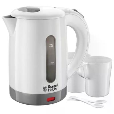 Russell Hobbs 23840-70 Bollitore Elettrico da Viaggio 0,85 L 1000W Compatto Portatile Spegnimento Automatico Russell Hobbs 23840-70 Bollitore Elettrico da Viaggio 0,85 L 1000W Compatto Portatile Spegnimento Automatico