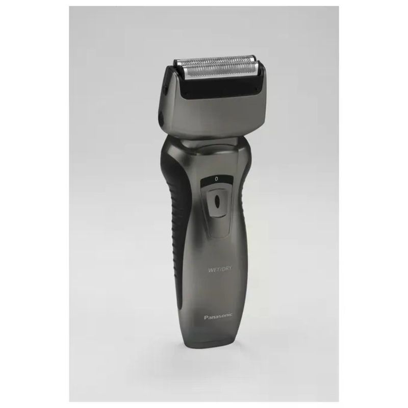 Panasonic ES-RW33-H503 Rasoio elettrico uomo Wet Dry 2 testine autonomia 21 min colore Grigio Scuro Panasonic ES-RW33-H503 Rasoio elettrico uomo Wet Dry 2 testine autonomia 21 min colore Grigio Scuro