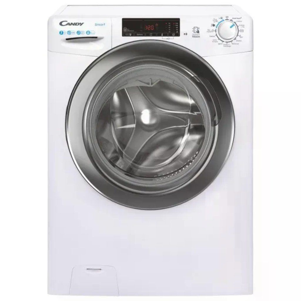 Candy Smart CSS4127TWR3/1-11 Lavatrice Slim 7 kg, 1200 giri/min, Classe B, Bianca Candy Smart CSS4127TWR3/1-11 Lavatrice Slim 7 kg, 1200 giri/min, Classe B, Bianca