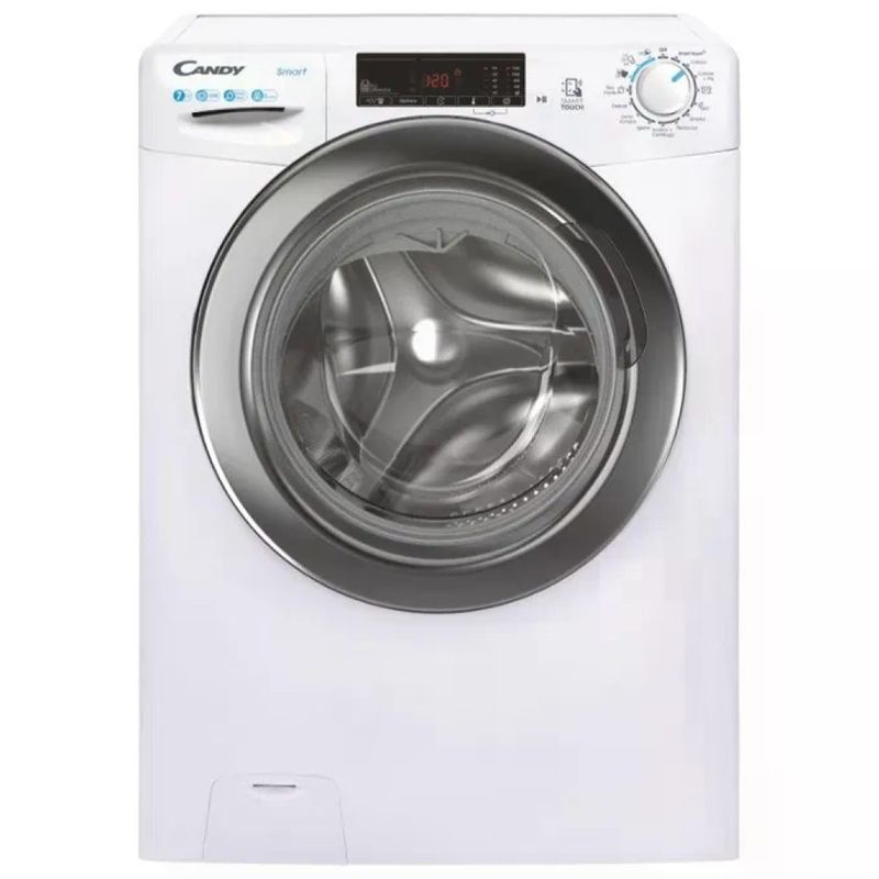 Candy Smart CSS4127TWR3/1-11 Lavatrice Slim 7 kg, 1200 giri/min, Classe B, Bianca