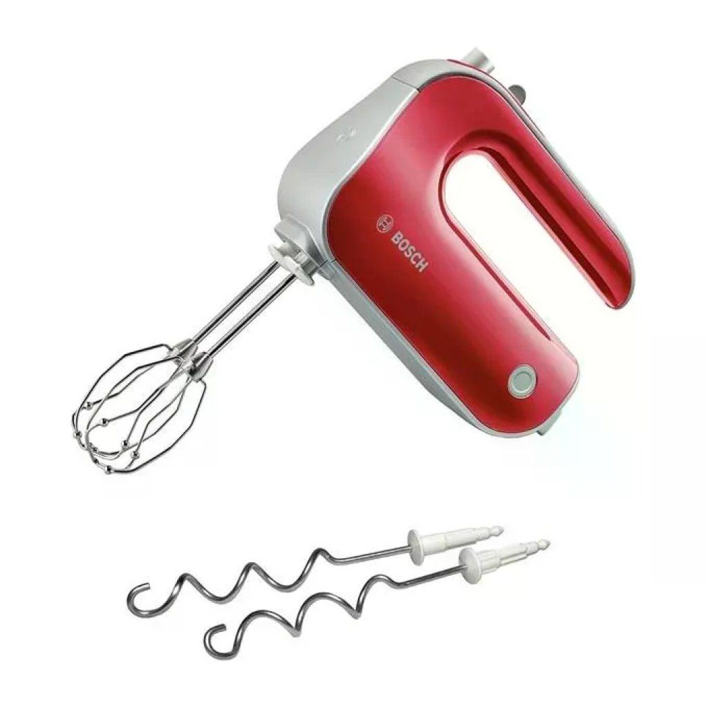Bosch Styline Colour MFQ40303 Sbattitore Manuale 500 W Rosso e Argento