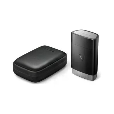 Philips PQ888-06 Rasoio elettrico rotazione bagnato e secco 2 testine autonomia 60 min colore Nero Philips PQ888-06 Rasoio elettrico rotazione bagnato e secco 2 testine autonomia 60 min colore Nero