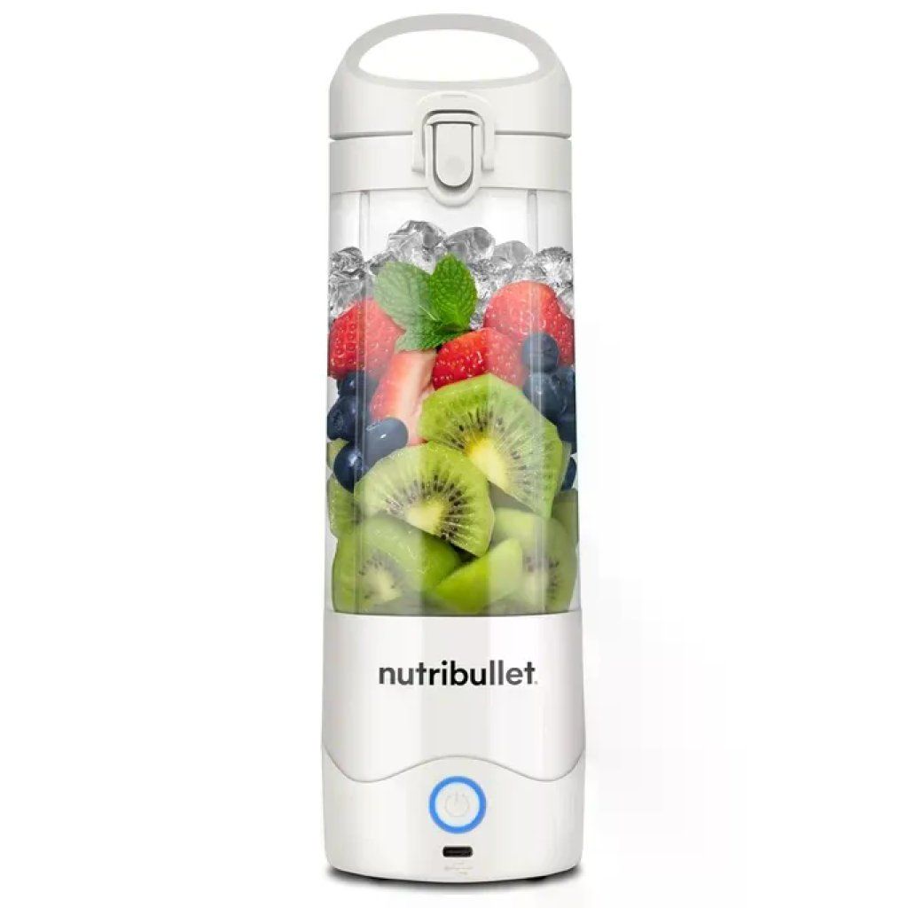 NutriBullet NBP003W Frullatore Portatile per Sportivi 0,475 L Ricaricabile USB