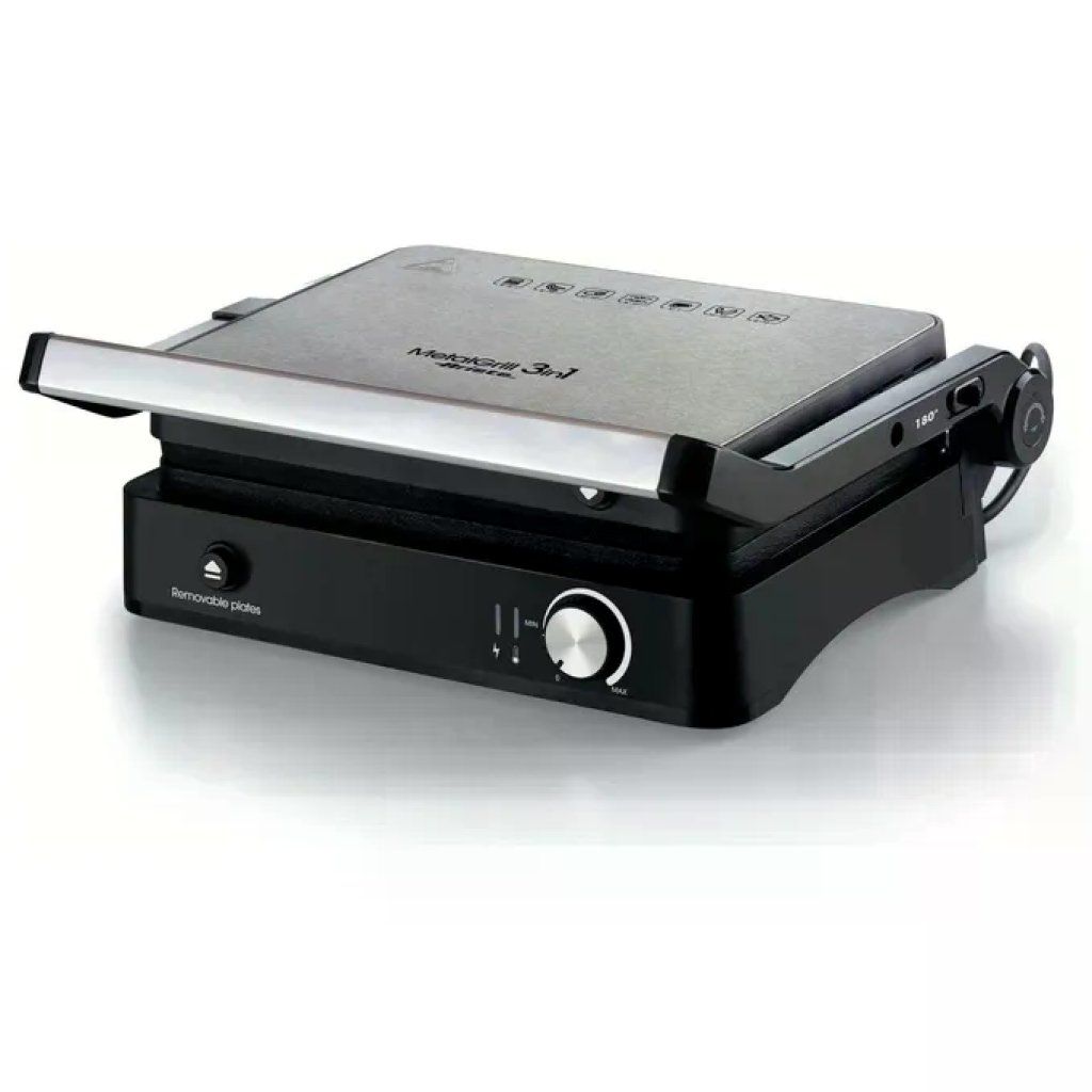 Ariete 1934 MetalGrill 3in1 Bistecchiera 2000W 3 Modalita' di Cottura Piastre Antiaderenti Rimovibili Ariete 1934 MetalGrill 3in1 Bistecchiera 2000W 3 Modalita' di Cottura Piastre Antiaderenti Rimovibili