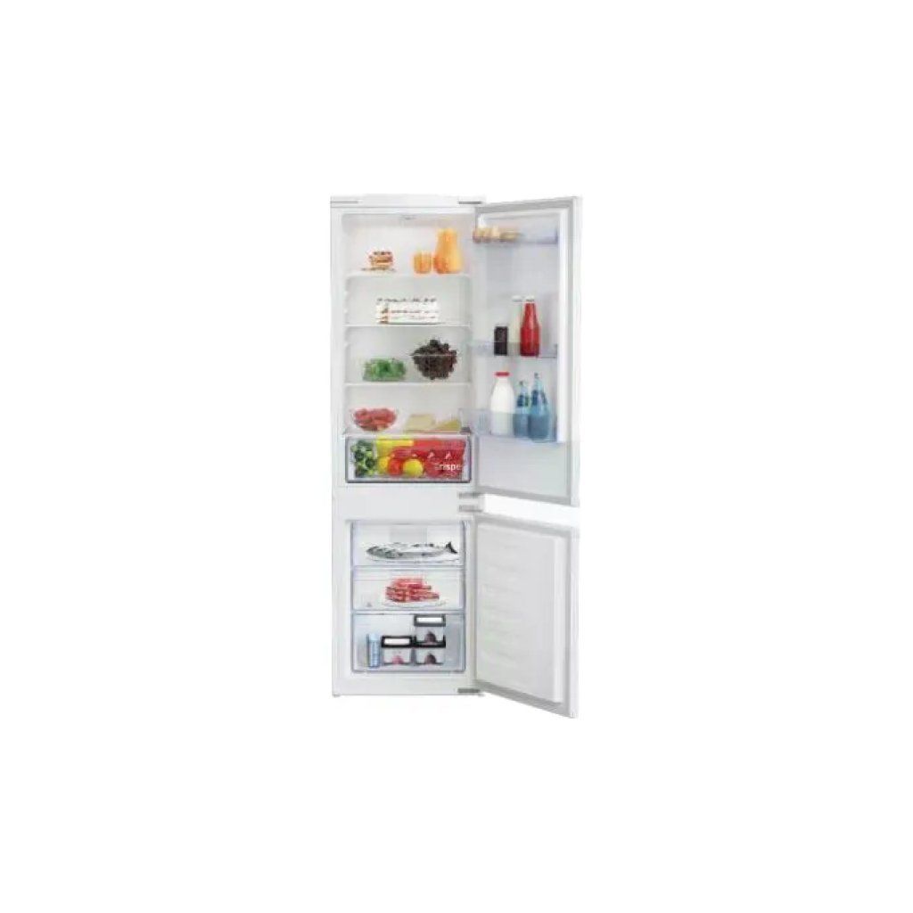 Beko BCSA285K4SN1 Frigorifero Combinato da Incasso, 271 L, Classe E, Bianco Beko BCSA285K4SN1 Frigorifero Combinato da Incasso, 271 L, Classe E, Bianco