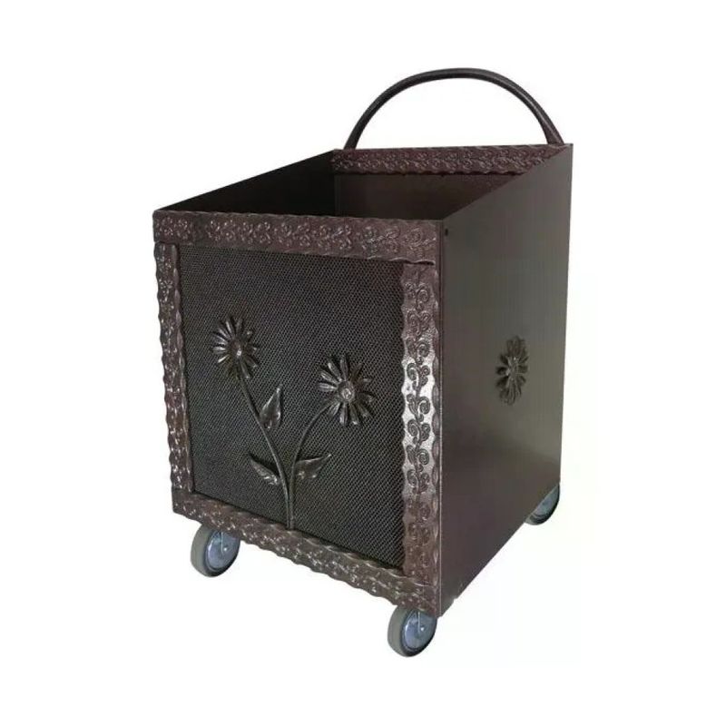 Mille Portapellet con Ruote Cortina Nero, 37 × 42 × 57 cm Mille Portapellet con Ruote Cortina Nero, 37 × 42 × 57 cm
